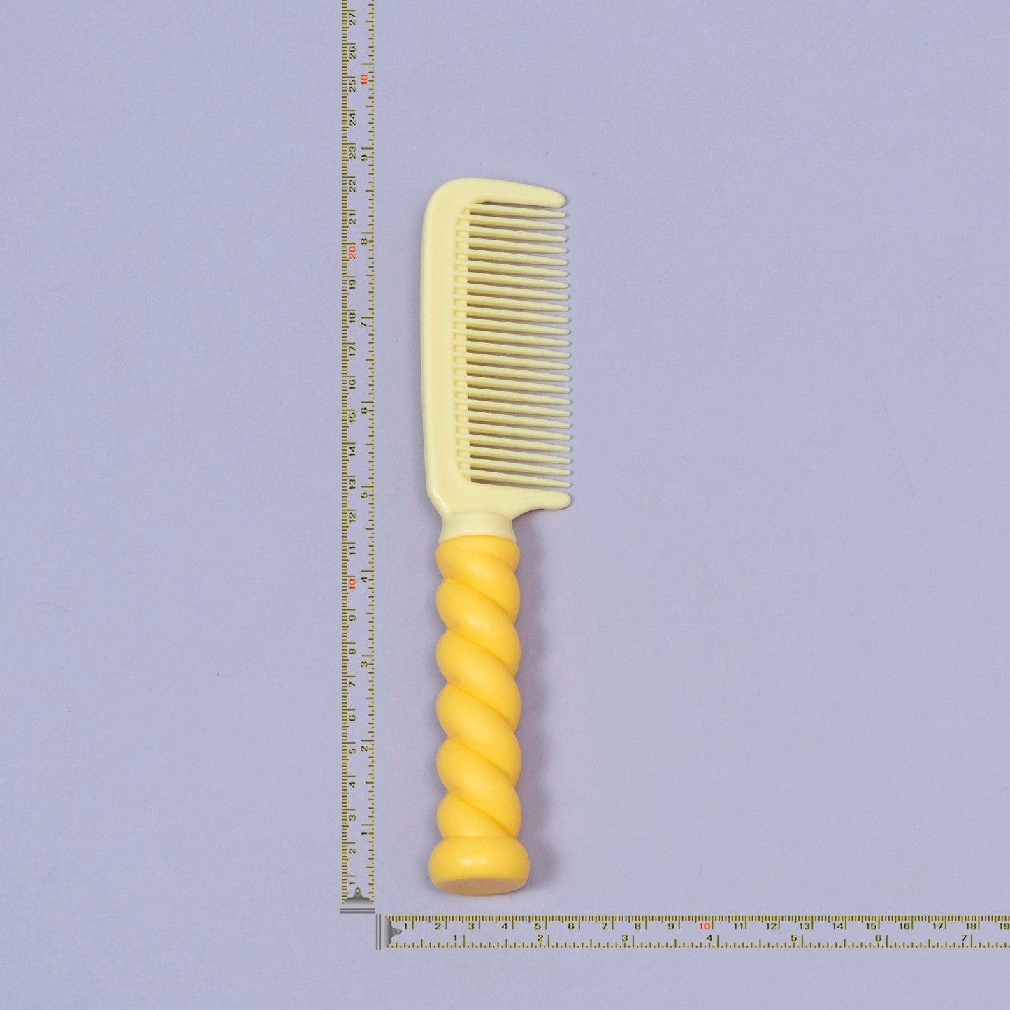 Pastel Twisted Handle Hair Comb (1Dz) - UBKWS2262