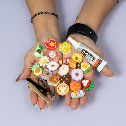 DIY Mini Charms Hair Clip Kit (12 Kits) – UBKWS2747