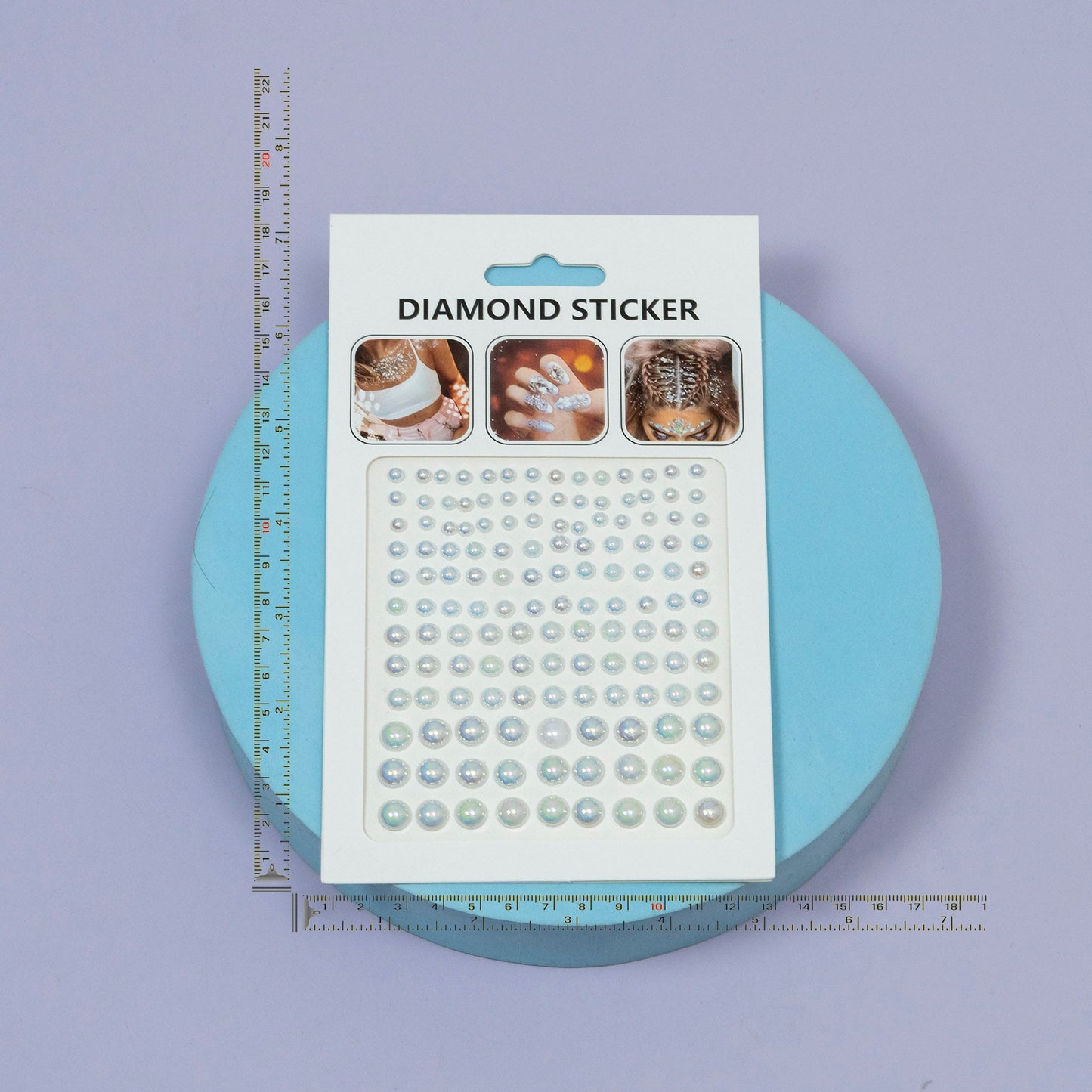 Pearl Diamond Sticker Sheet – Self Adhesive Rhinestones (1Dz) - UBKWS2268