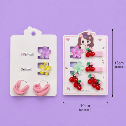 Cherry Kids hair accessories set (1Dz) - CP-173