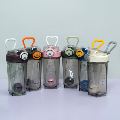 Sport Gym Shaker Bottle with Mixing Ball (6Pcs) - UBKWS2272