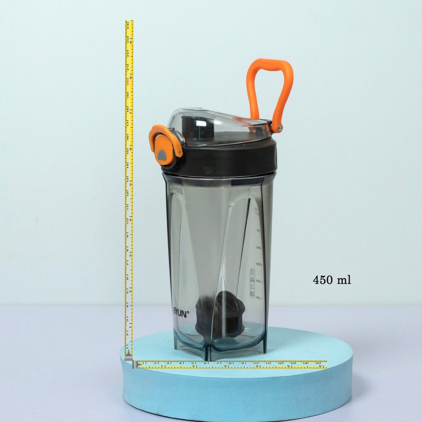 Sport Gym Shaker Bottle with Mixing Ball (6Pcs) - UBKWS2272