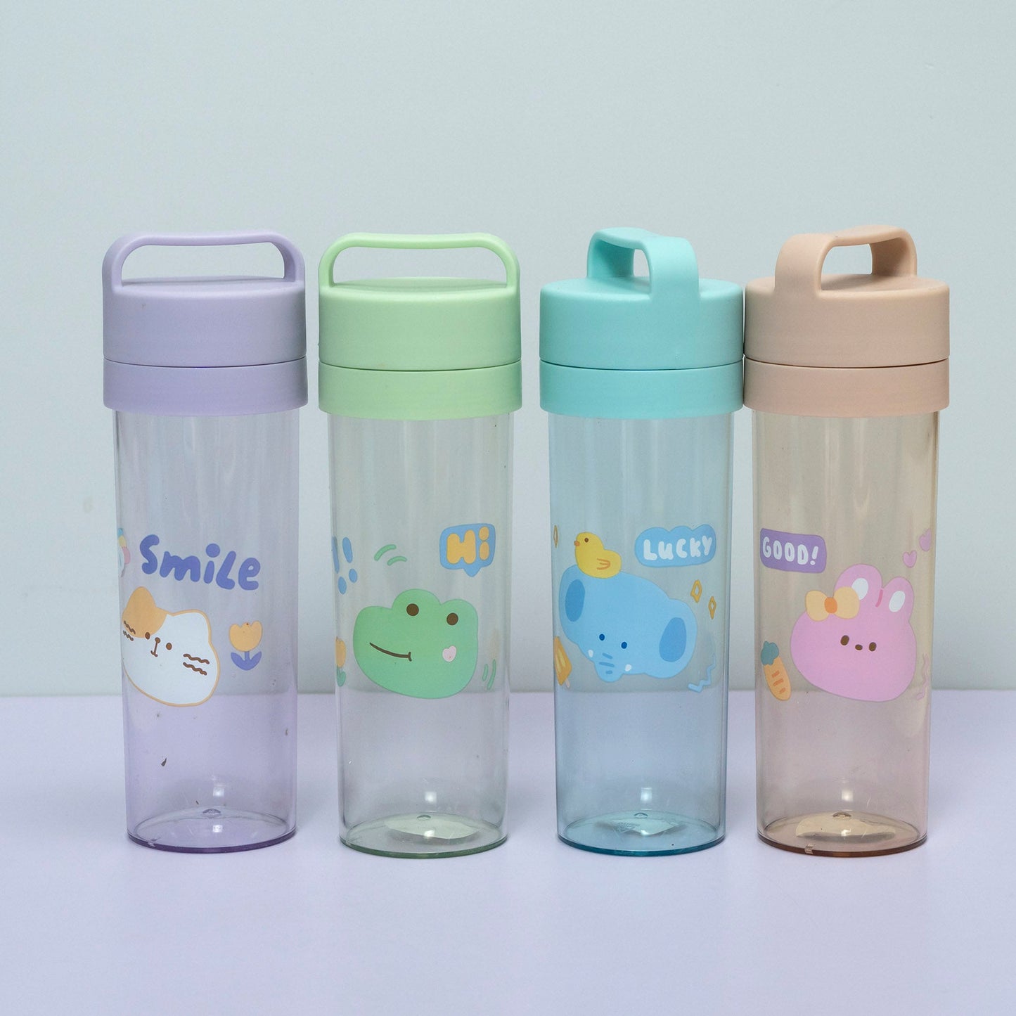Cute Flip Lid Water Bottle (6Pcs) - UBKWS2273