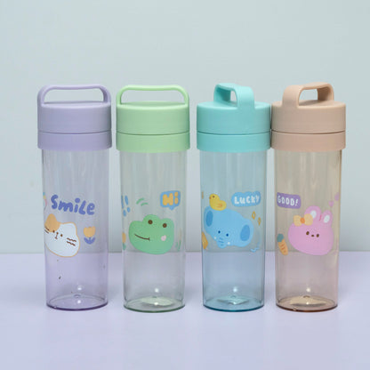 Cute Flip Lid Water Bottle (6Pcs) - UBKWS2273