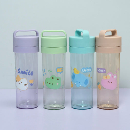 Cute Flip Lid Water Bottle (6Pcs) - UBKWS2273