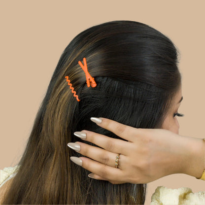 Matt alligator Hair Pin (12 Cards) - UBKWS927
