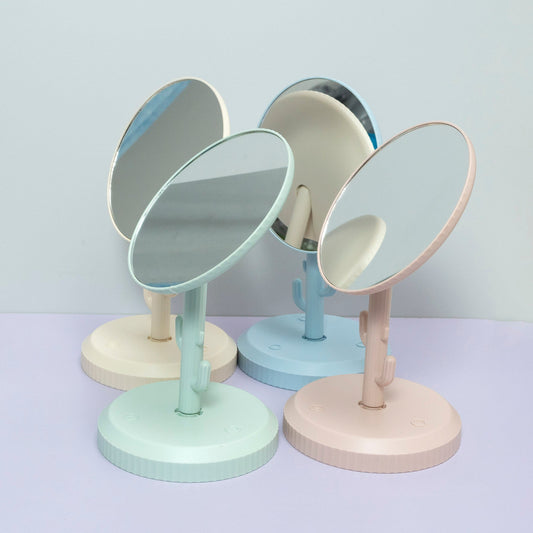 Cute Pastel Tabletop Standing Mirror (6Pcs) - UBKWS2275