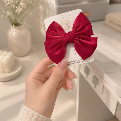 Shiny bow Hair Pin ( Pack of 12 ) - UBKWS388
