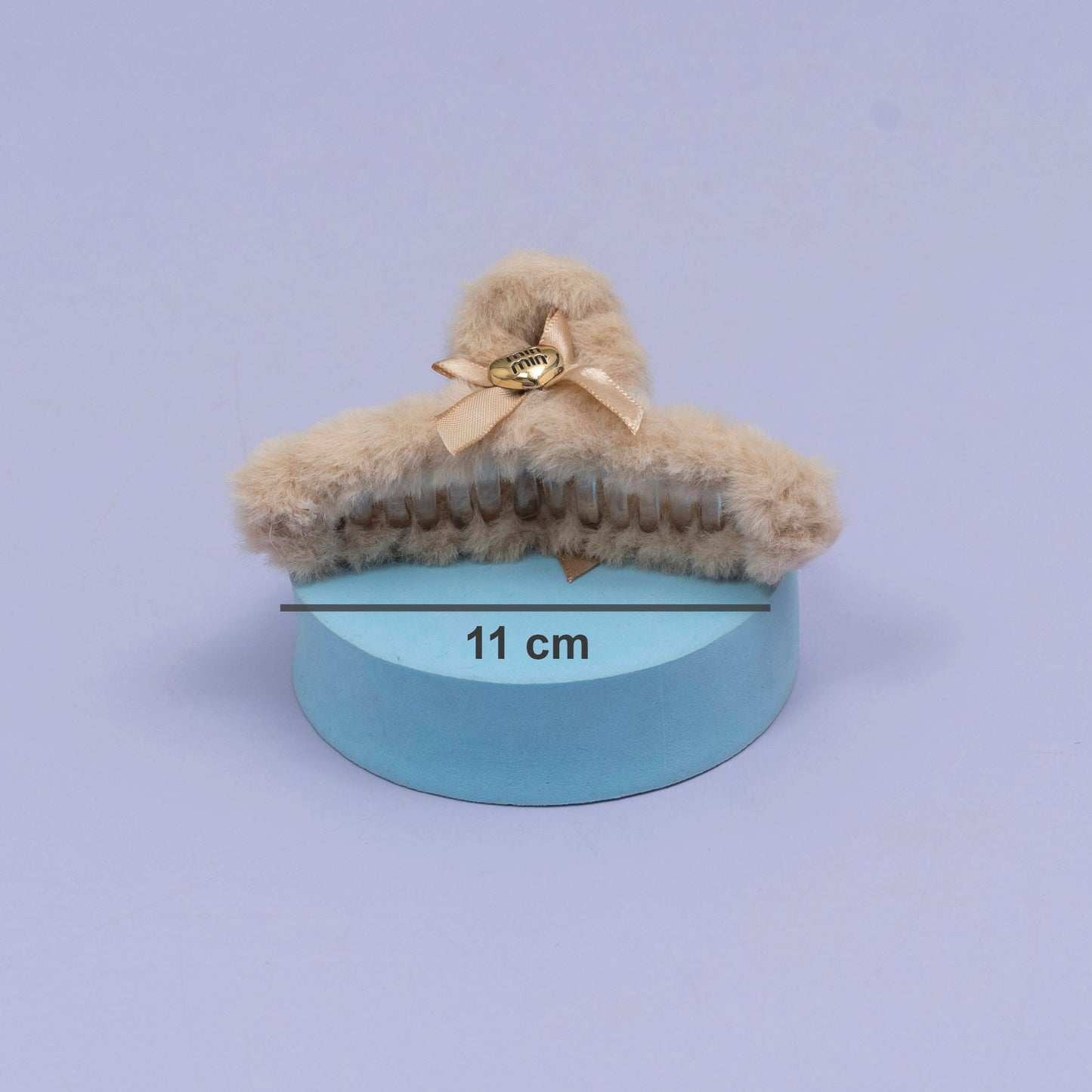 Fur Bow Hair Claw (1Dz) - UBKWS2541