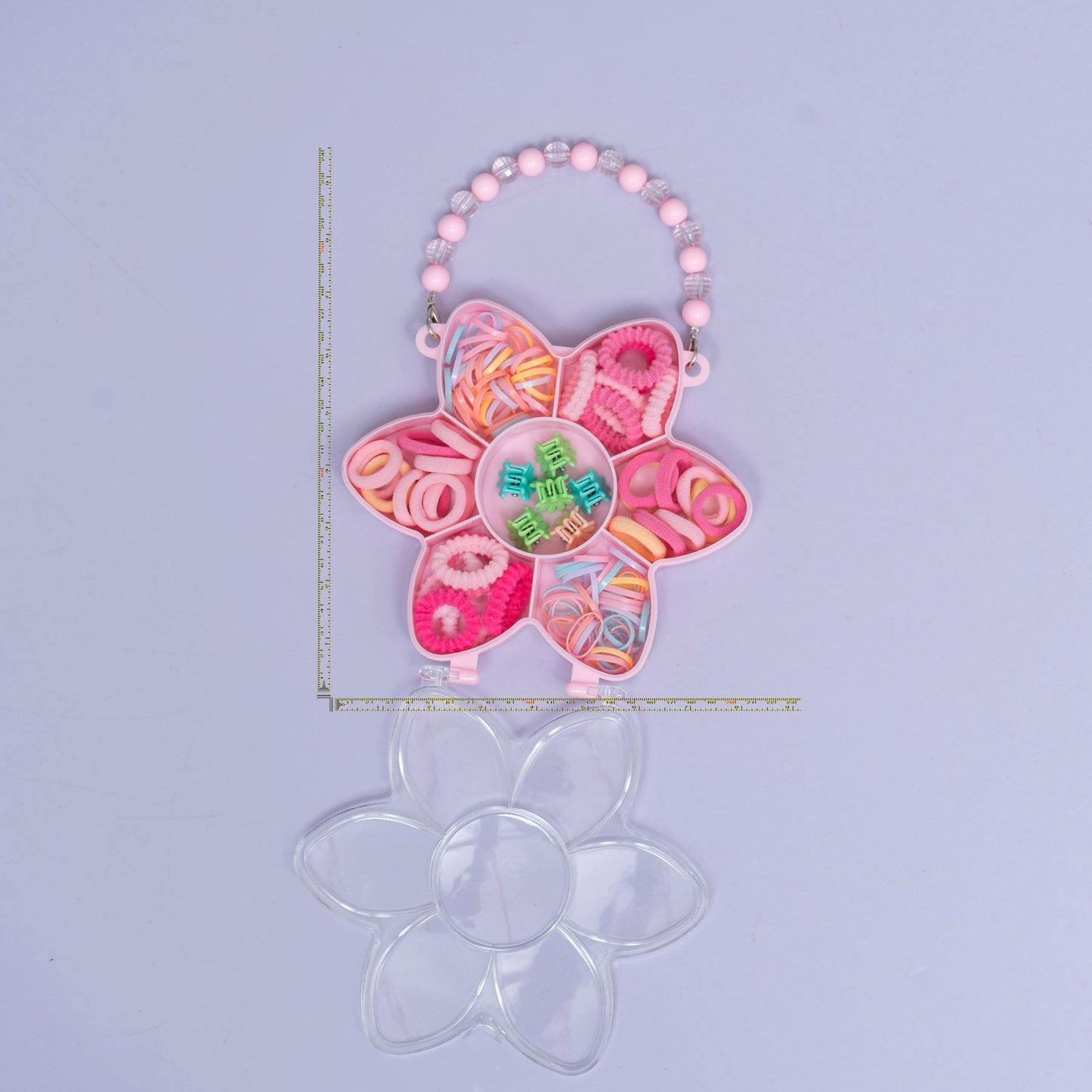 Kids Flower Hair Accessories Organizer Box with Handle (1Dz) - UBKWS2380