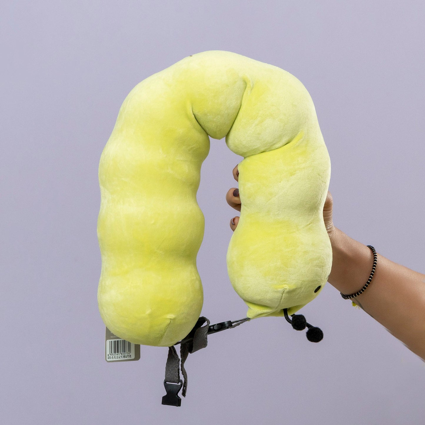 Caterpillar Shape Travel Neck Pillow (6Pcs) - UBKWS2283