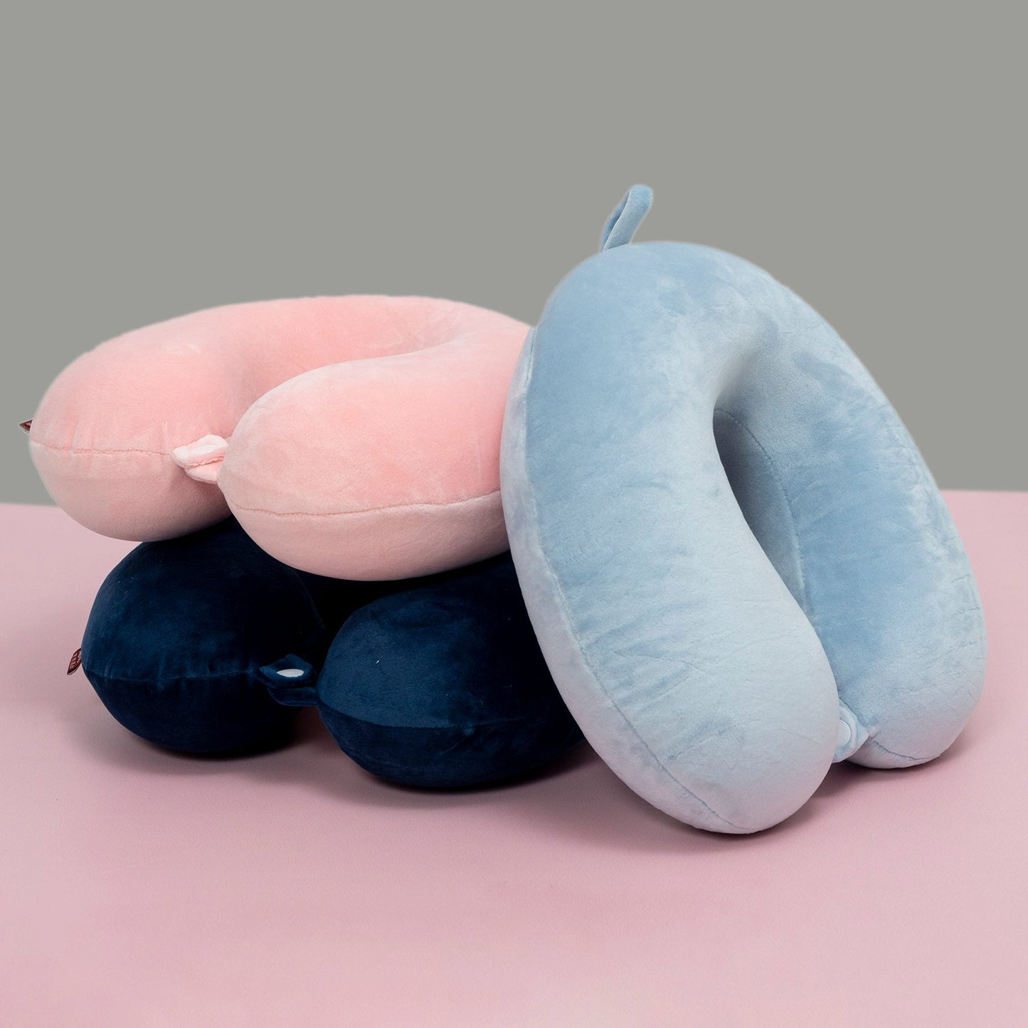 Soft Plush U-Shape Travel Neck Pillow (6Pcs) - UBKWS2284