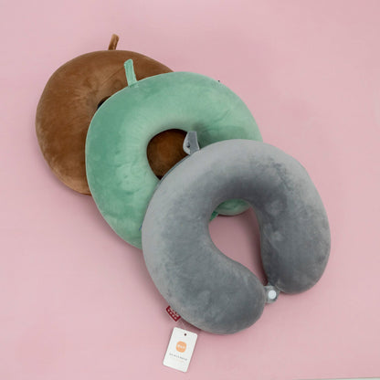 Soft Plush U-Shape Travel Neck Pillow (6Pcs) - UBKWS2285