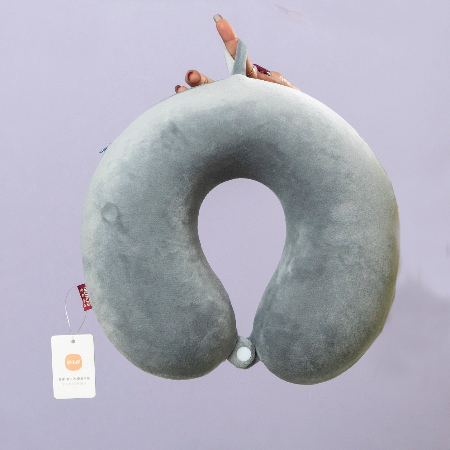 Soft Plush U-Shape Travel Neck Pillow (6Pcs) - UBKWS2285