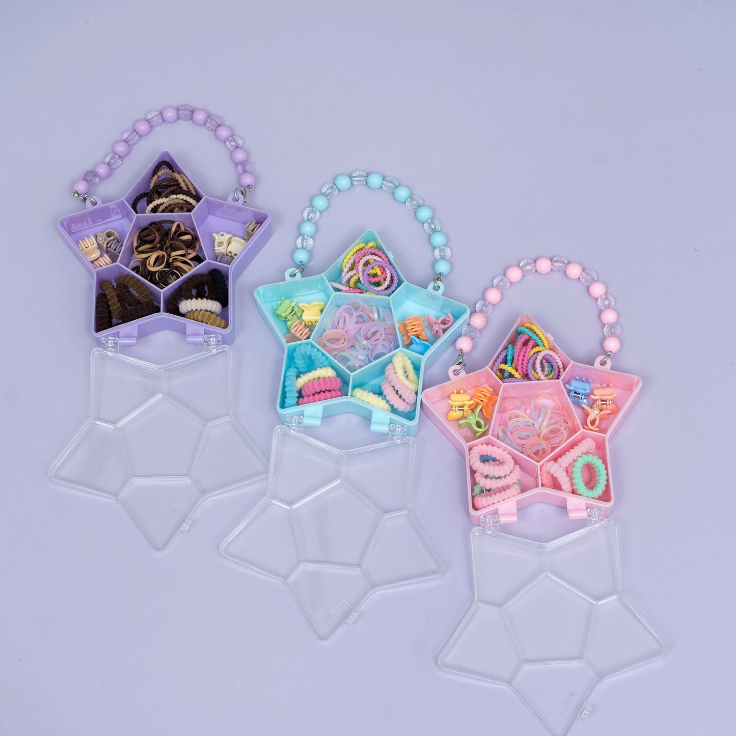 Star Shape Kids Hair Accessories Organizer Set (1Dz) - UBKWS2381