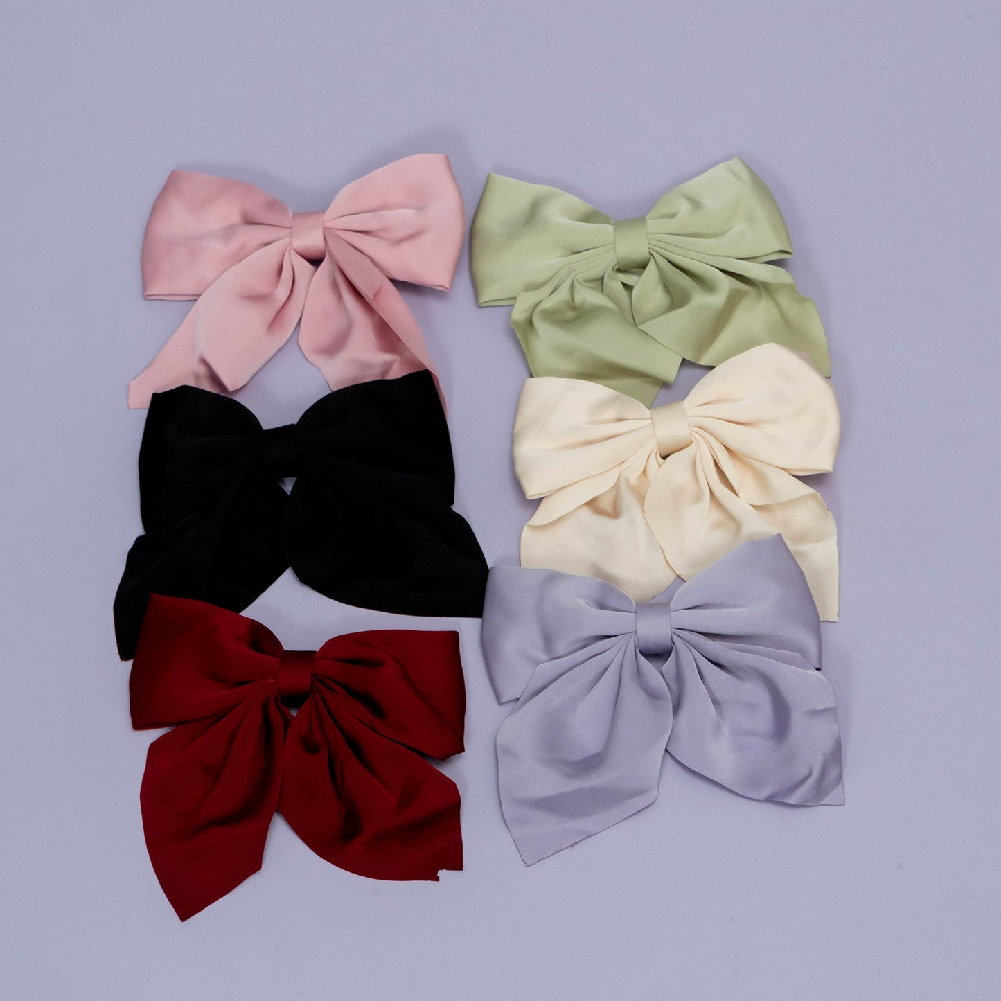 Elegant Fabric Bow Hair Clip (1Dz) - UBKWS2293