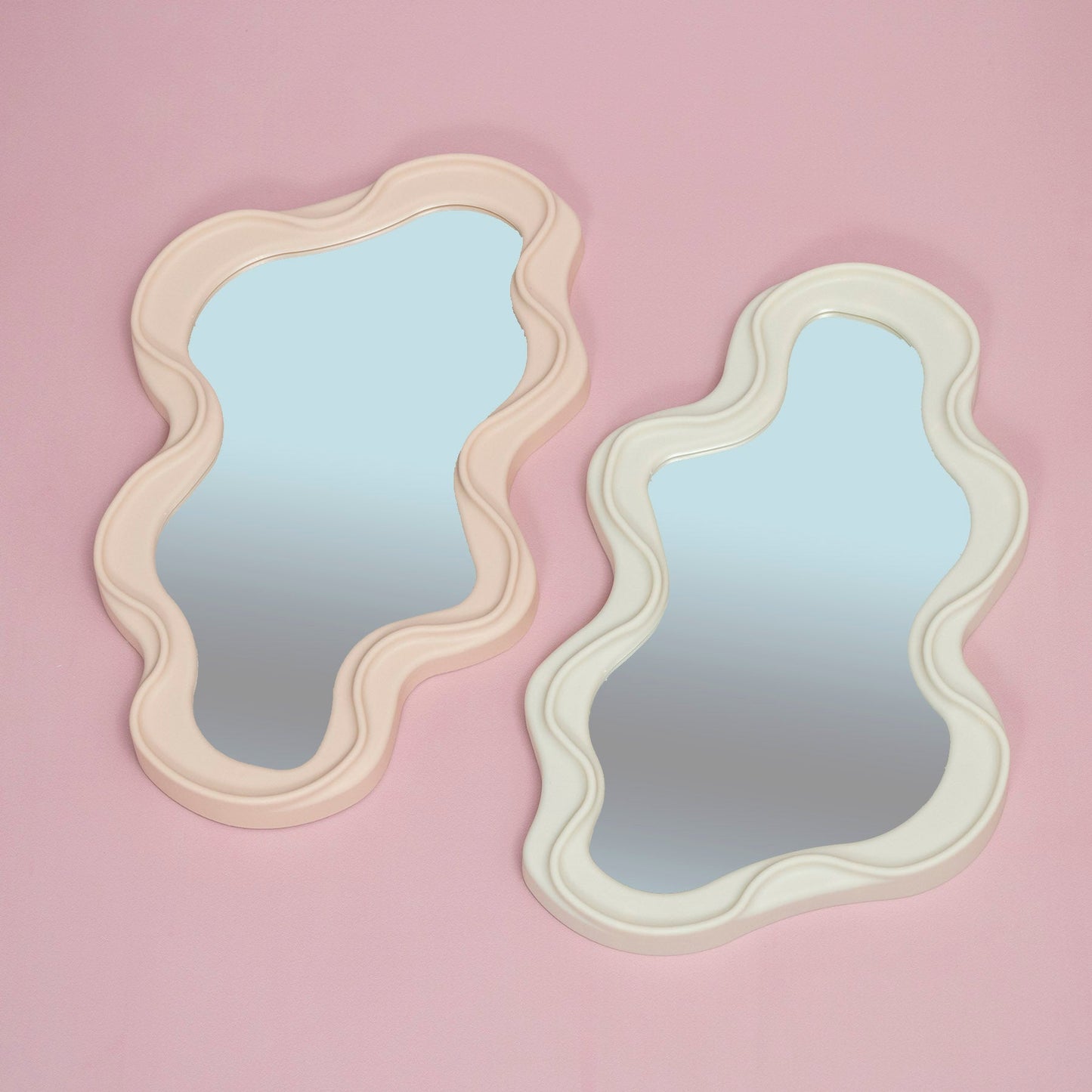 Wavy Aesthetic Mirror (6Pcs) - UBKWS2294