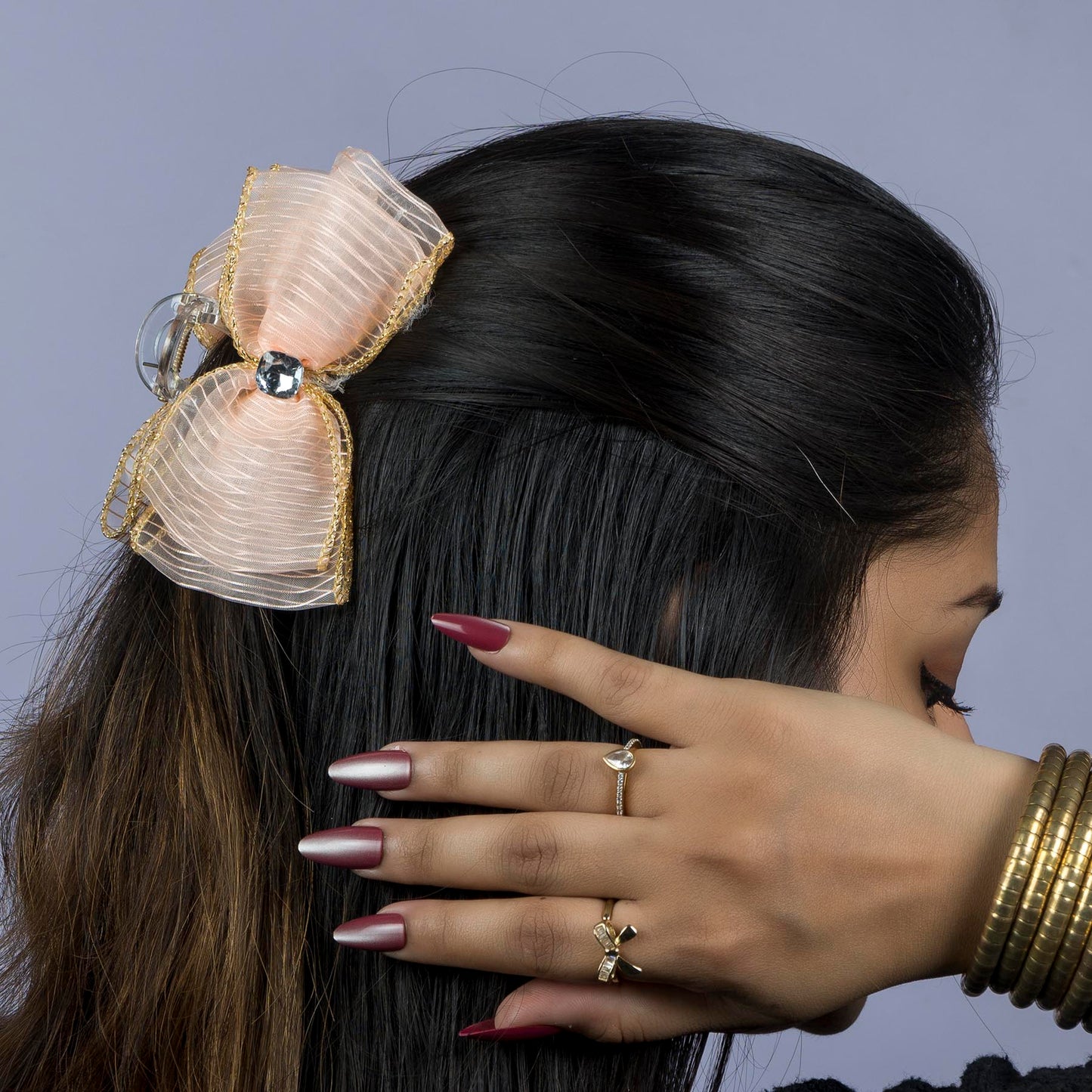 Bow Hair Claw Clip (12pcs) - UBKWS1143