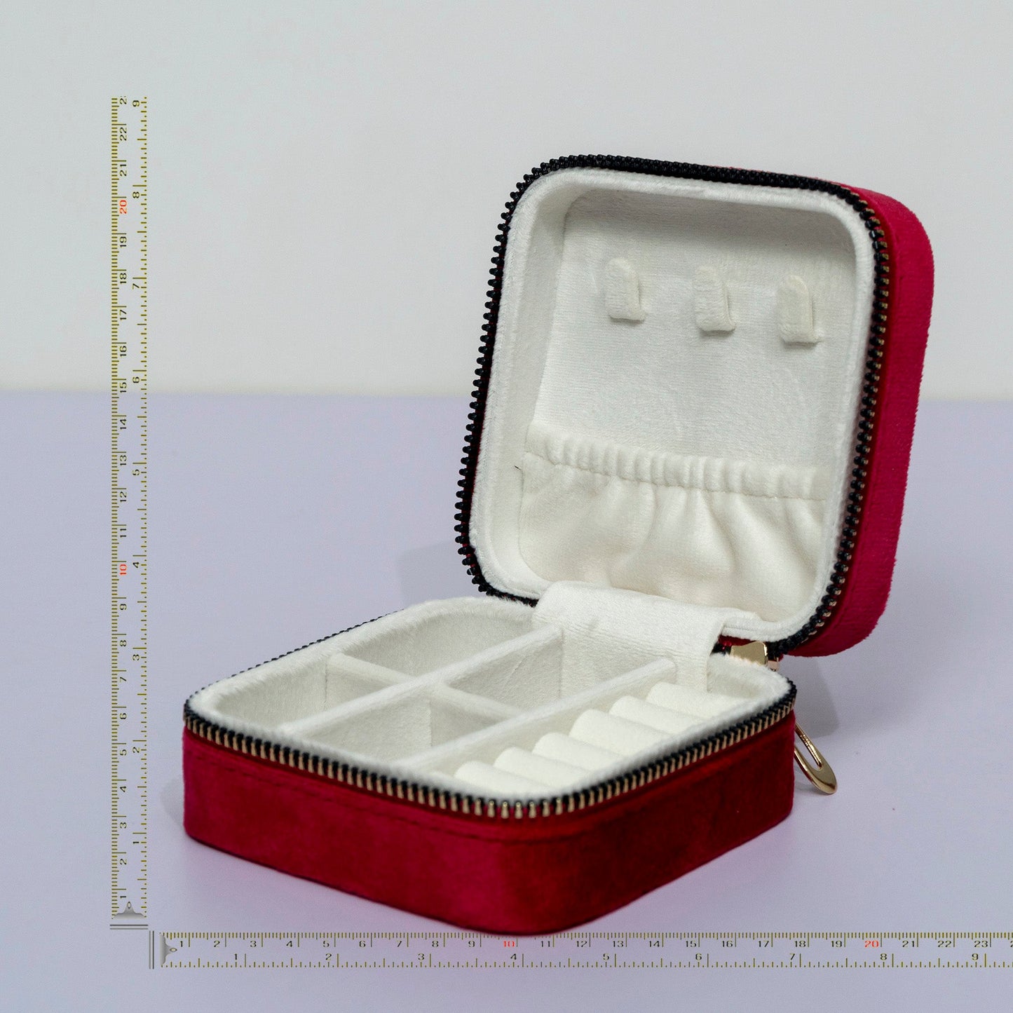 Velvet Jewelry Organizer Box (12Pcs) - UBKWS1233