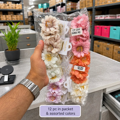 Floral hair claw (1Dz) - CP-254