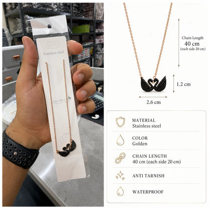 Swan Necklace (1Pc) - UBKWS2999
