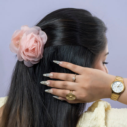 Rose Flower Hair Claw (1Dz) - UBKWS2544