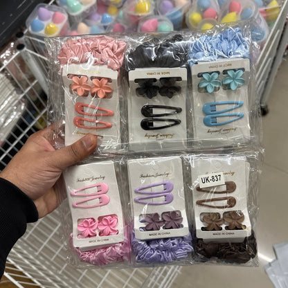 Scrunchie Hair Set (12Pcs) - UBKWS1139