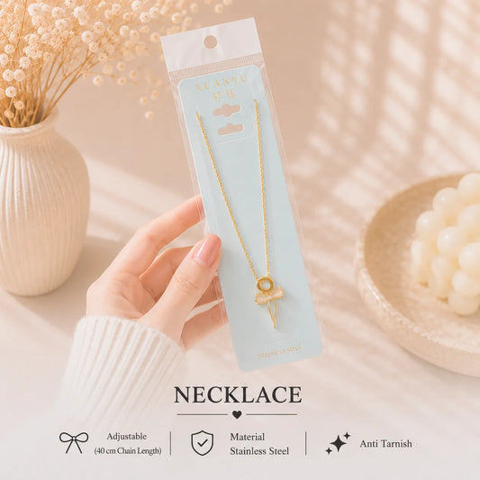 Korean Pendant Necklace - UBKWS3046