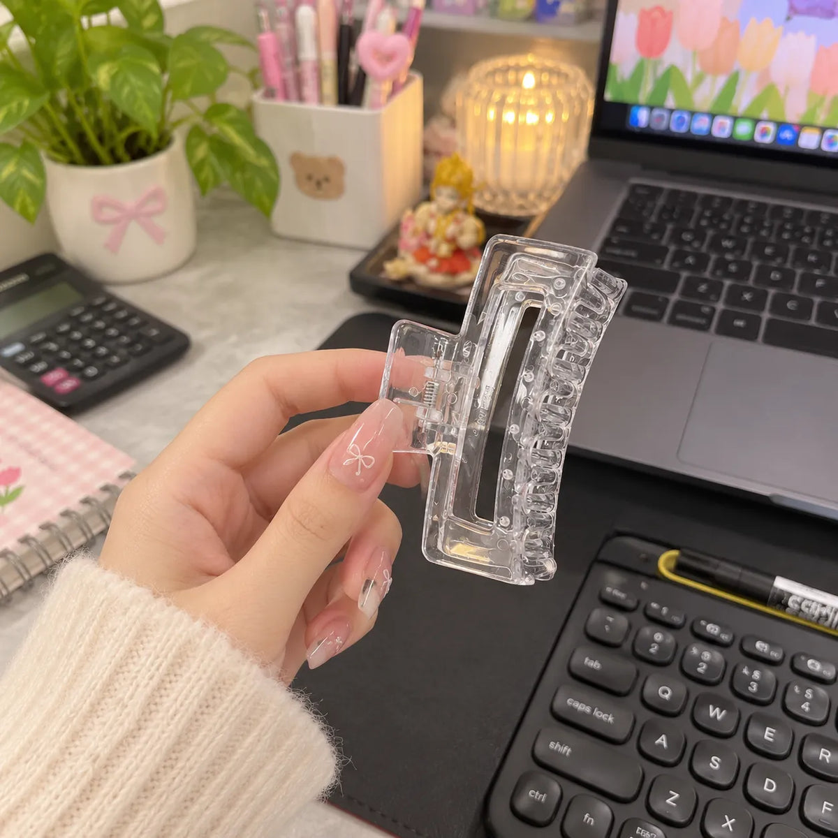 Clear Hair Claw (1Dz) – UBKWS4307