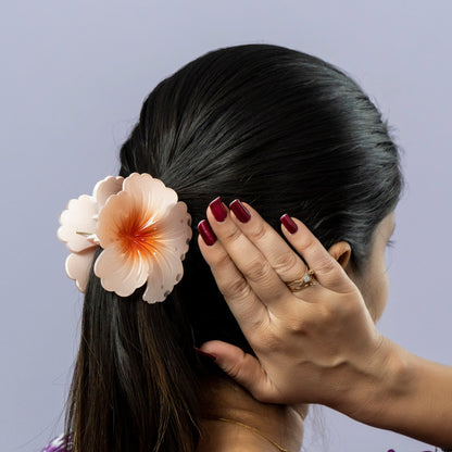 Matte Flower Hair Claw Clip (1Dz) - UBKWS2298