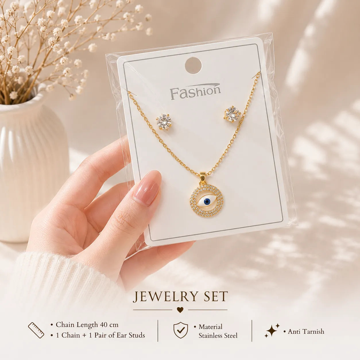 Jewelry Set – evileye (1 Set) - UBKWS3020