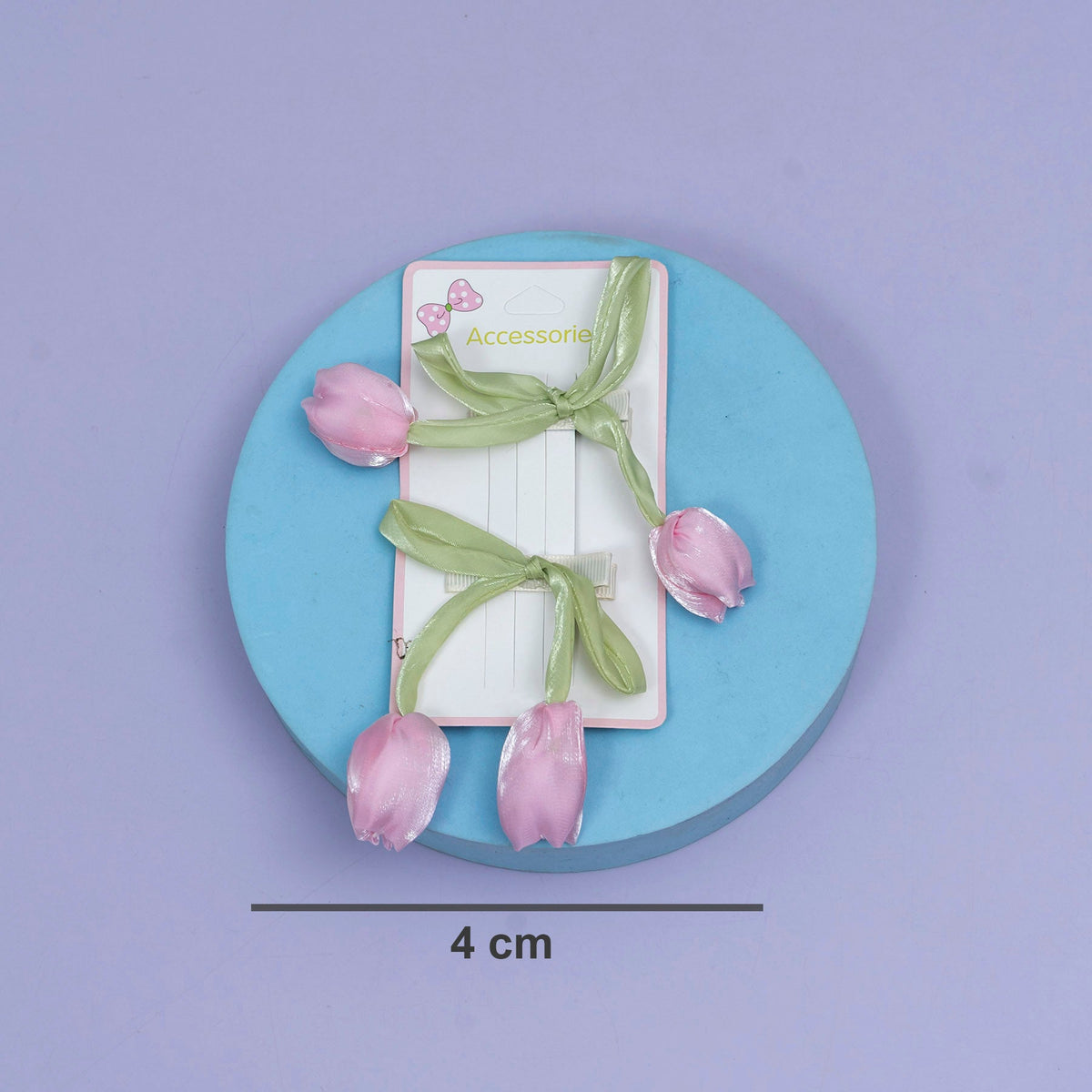 Tulip Ribbon Hair Clip (1Dz) - UBKWS2546