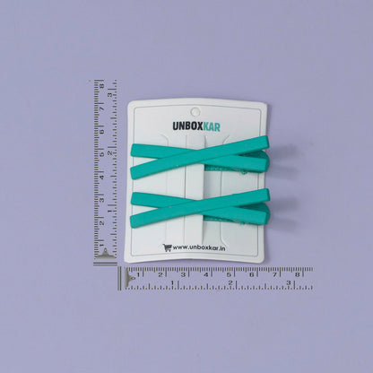 Matte Finish Long Tic-Tac Hair Pin Set (12Sets) - UBKWS1188
