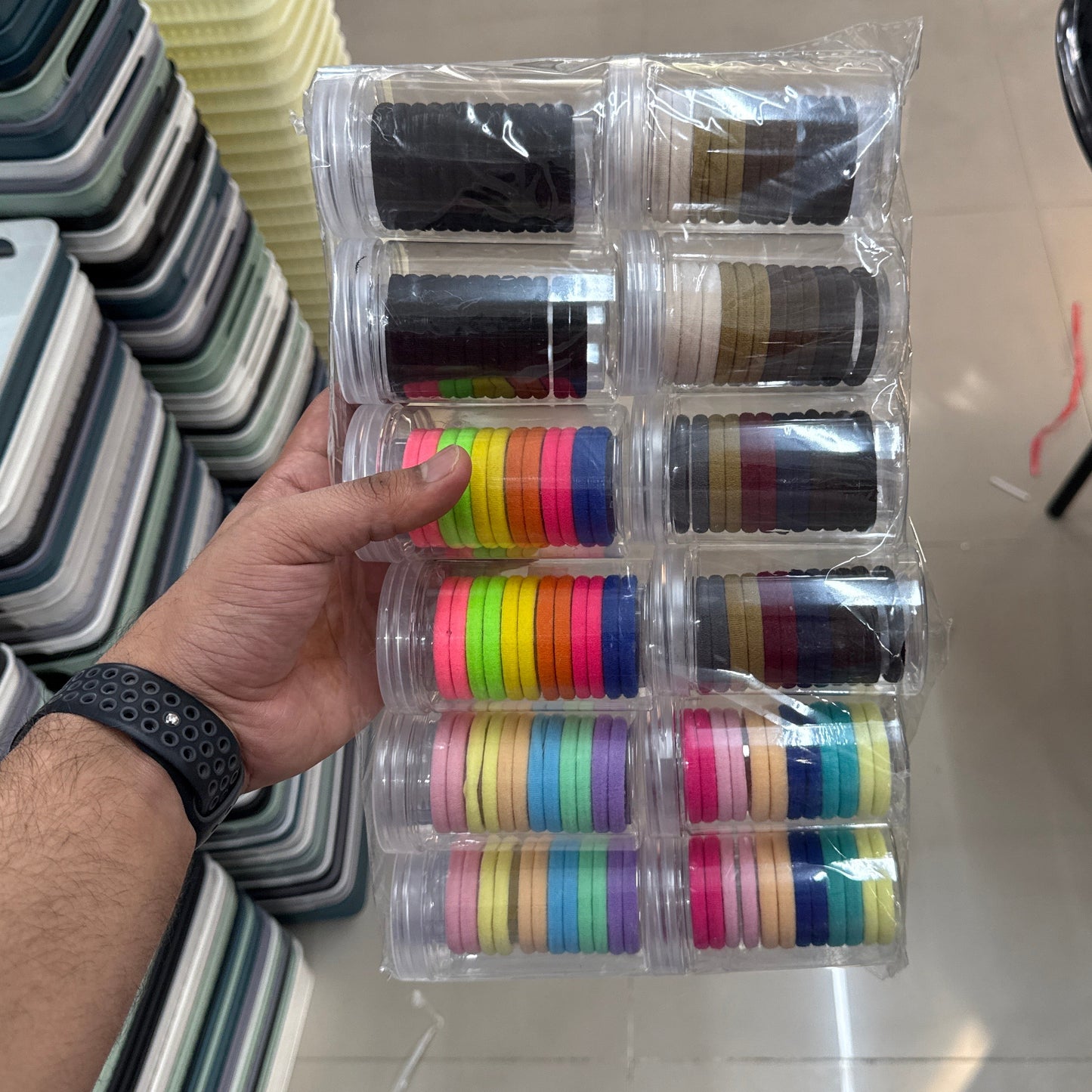 Soft hair ties (Pack of 12) - UBKWS1012