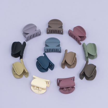 Hui Hui Matte Mini Hair Claw (1Dz) - UBKWS2389