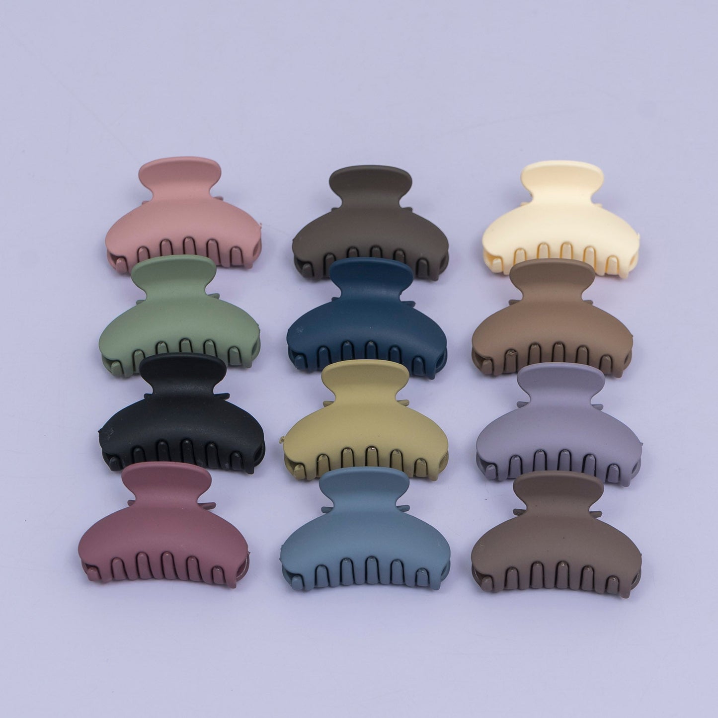 Hui Hui Matte Mini Hair Claw (1Dz) - UBKWS2390