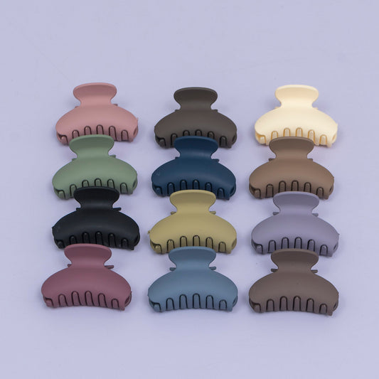 Hui Hui Matte Mini Hair Claw (1Dz) - UBKWS2390