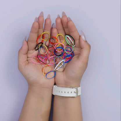 Kids Disco hair ties with Bottle (Pack of 12) - UBKWS1016