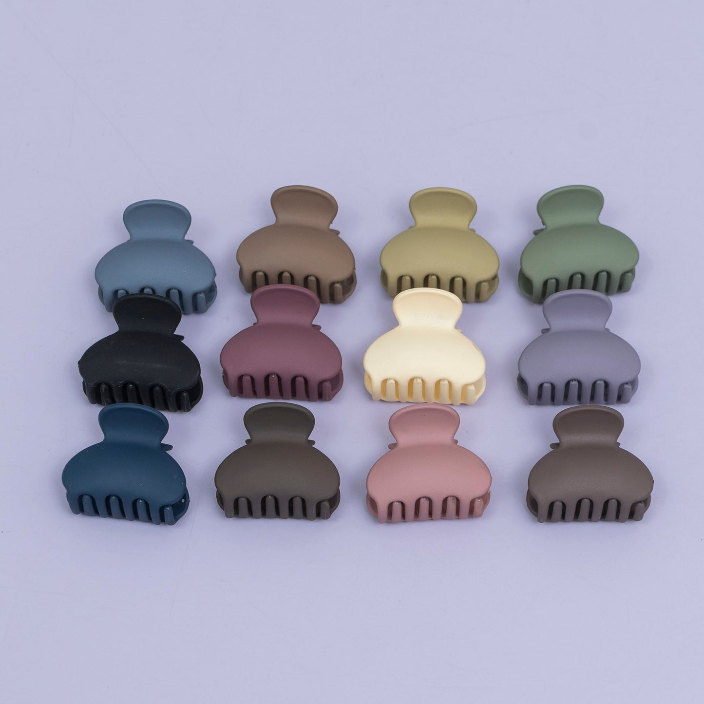 Hui Hui Matte Mini Hair Claw (1Dz) - UBKWS2391