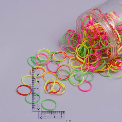 Kids Disco hair ties with Bottle (Pack of 12) - UBKWS1018