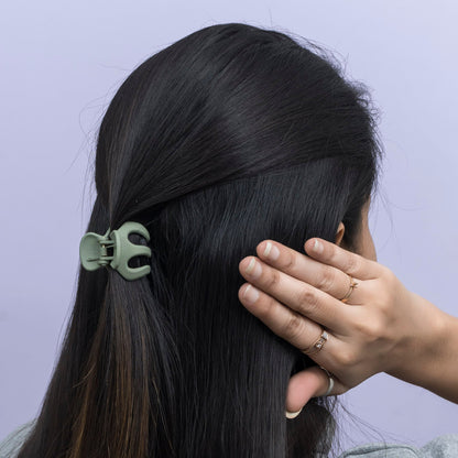 Hui Hui Matte Mini Hair Claw (1Dz) - UBKWS2392