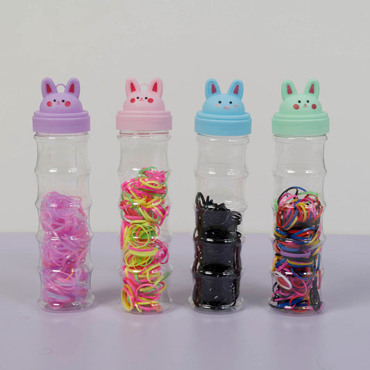 Kids Disco hair ties with Bottle (Pack of 12) - UBKWS1020