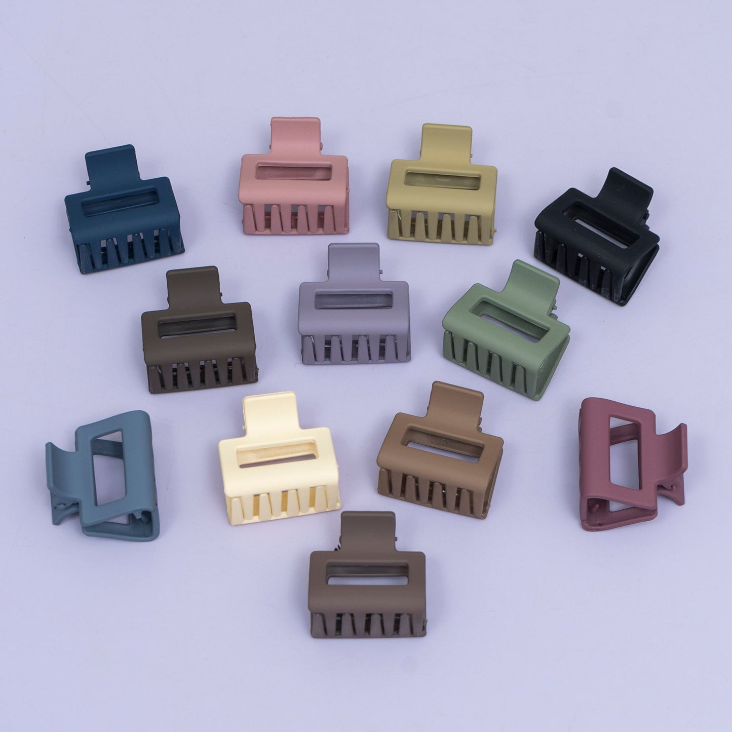 Hui Hui Matte Mini Hair Claw (1Dz) - UBKWS2393