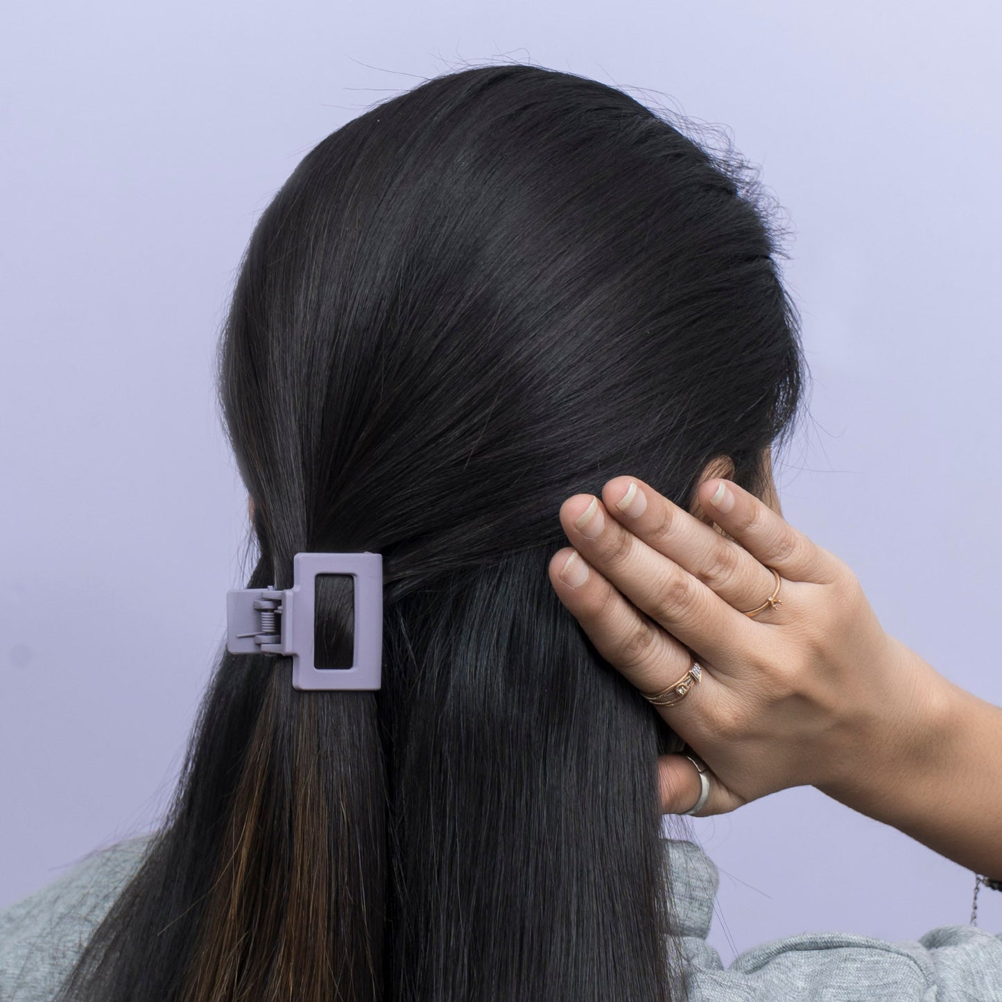 Hui Hui Matte Mini Hair Claw (1Dz) - UBKWS2393