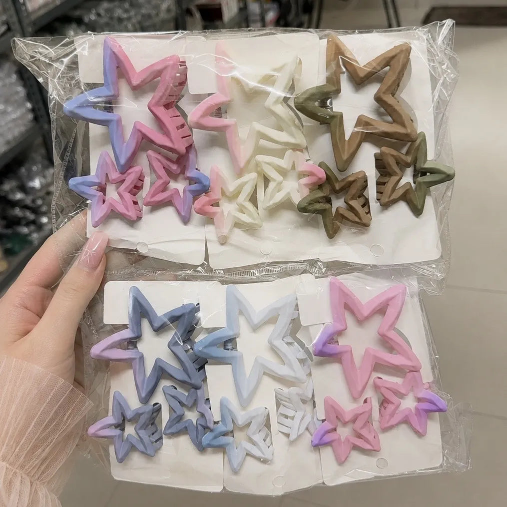 Star hair claw combo (1Dz) - UBKWS4191