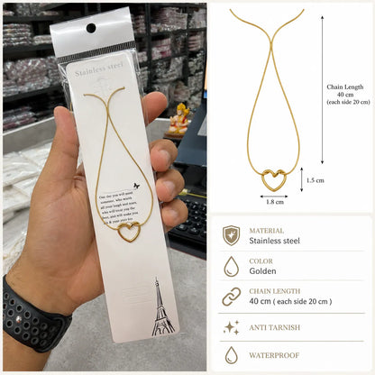 Heart Necklace (1Pc) - UBKWS2996