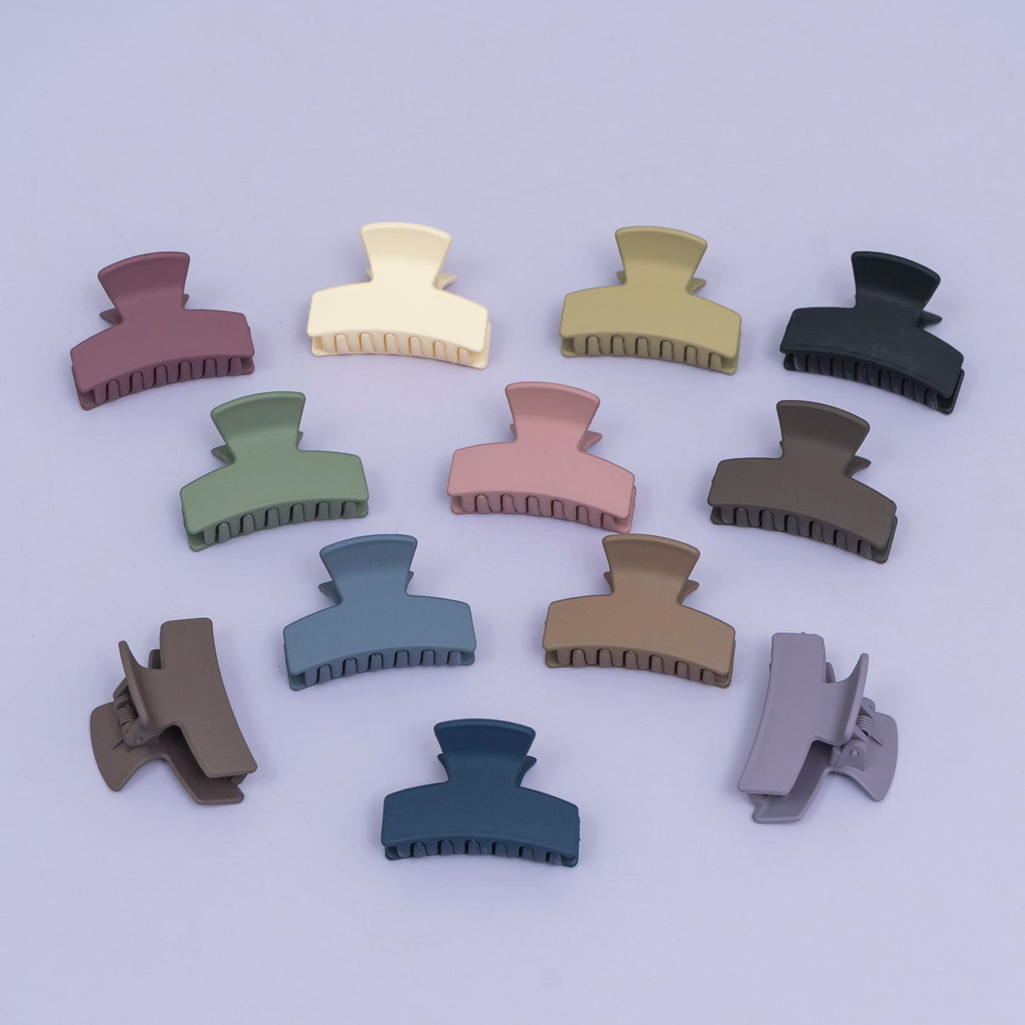 Hui Hui Matte Mini Hair Claw (1Dz) - UBKWS2394