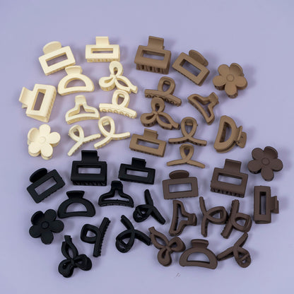 Mini Matte Hair Claw Set (1Dz) – UBKWS2691