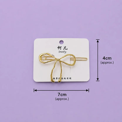 Bow hair pin (1Dz) - UBKWS2828