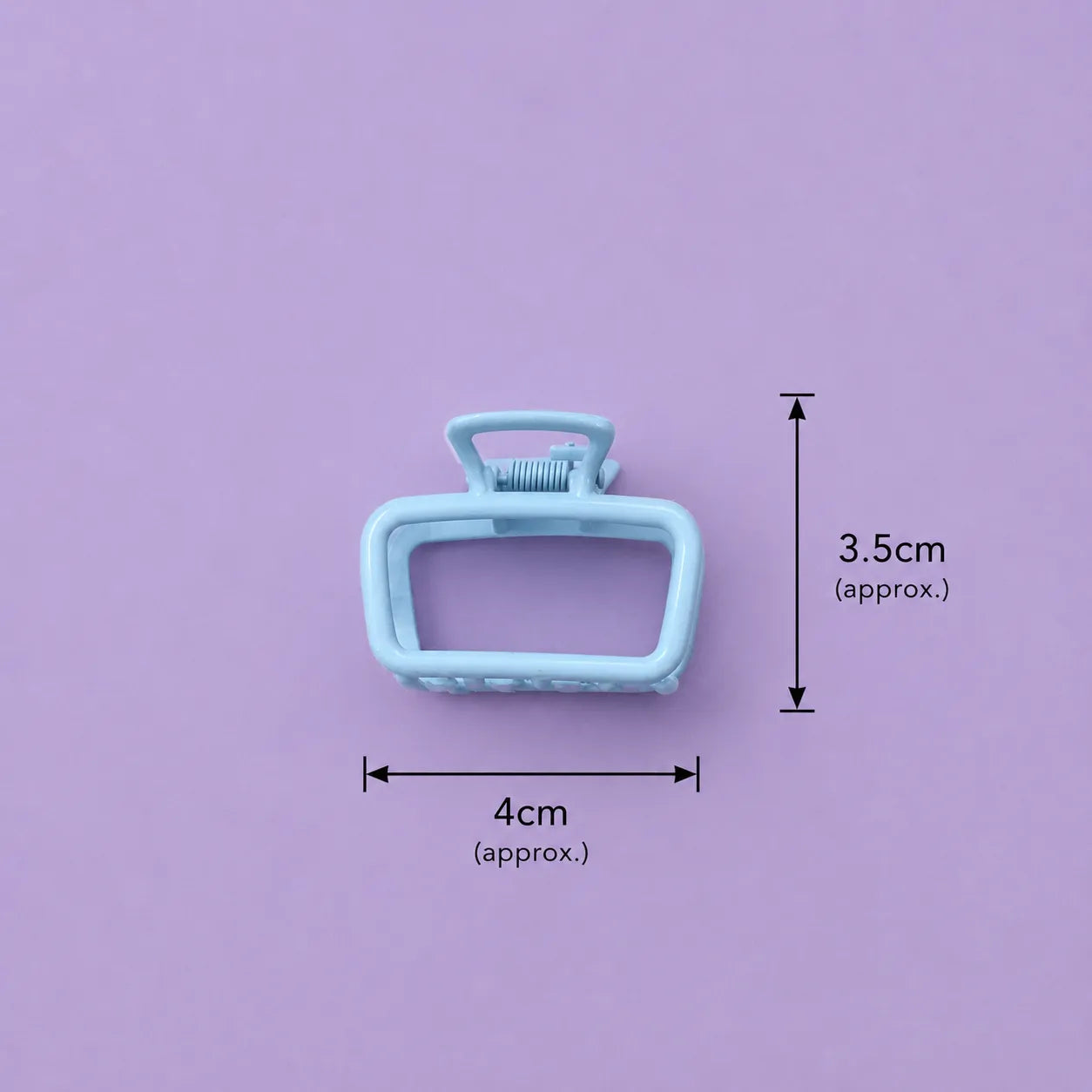 Premium Metal hair claw clip (6Pcs) - UBKWS2823